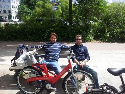 Amburgo - noi col bike sharing