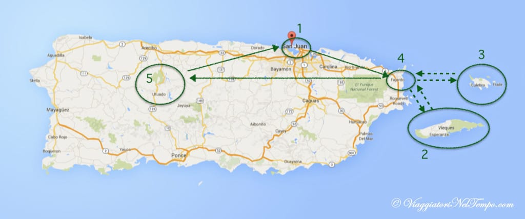 Portorico - racconto di viaggio: il nostro itinerario