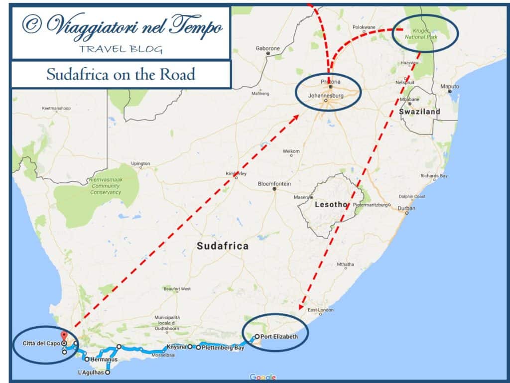 sudafrica itinerario on the road 