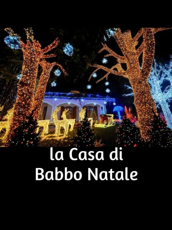 la casa di babbo natale