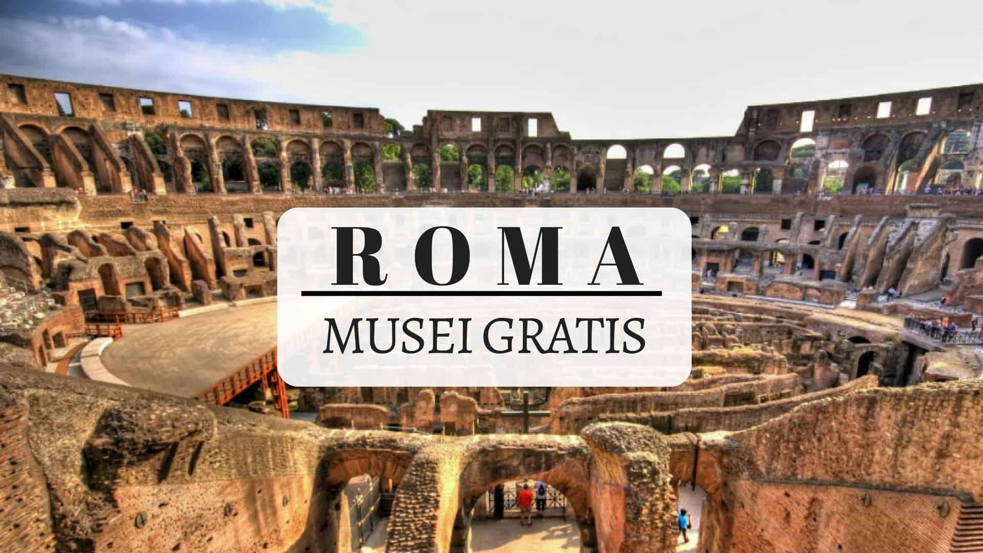 roma musei gratis domani