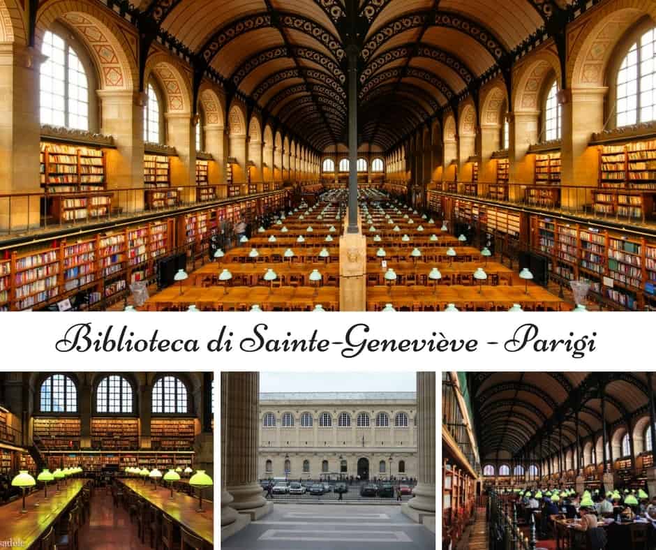 Biblioteca di Sainte-Geneviève a Parigi